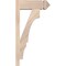 Ekena Millwork Balboa Arts & Crafts Smooth Outlooker, Douglas Fir, 5 1/2"W x 14"D x 26"H OUT06X14X26BOA03SDF - alternate 2